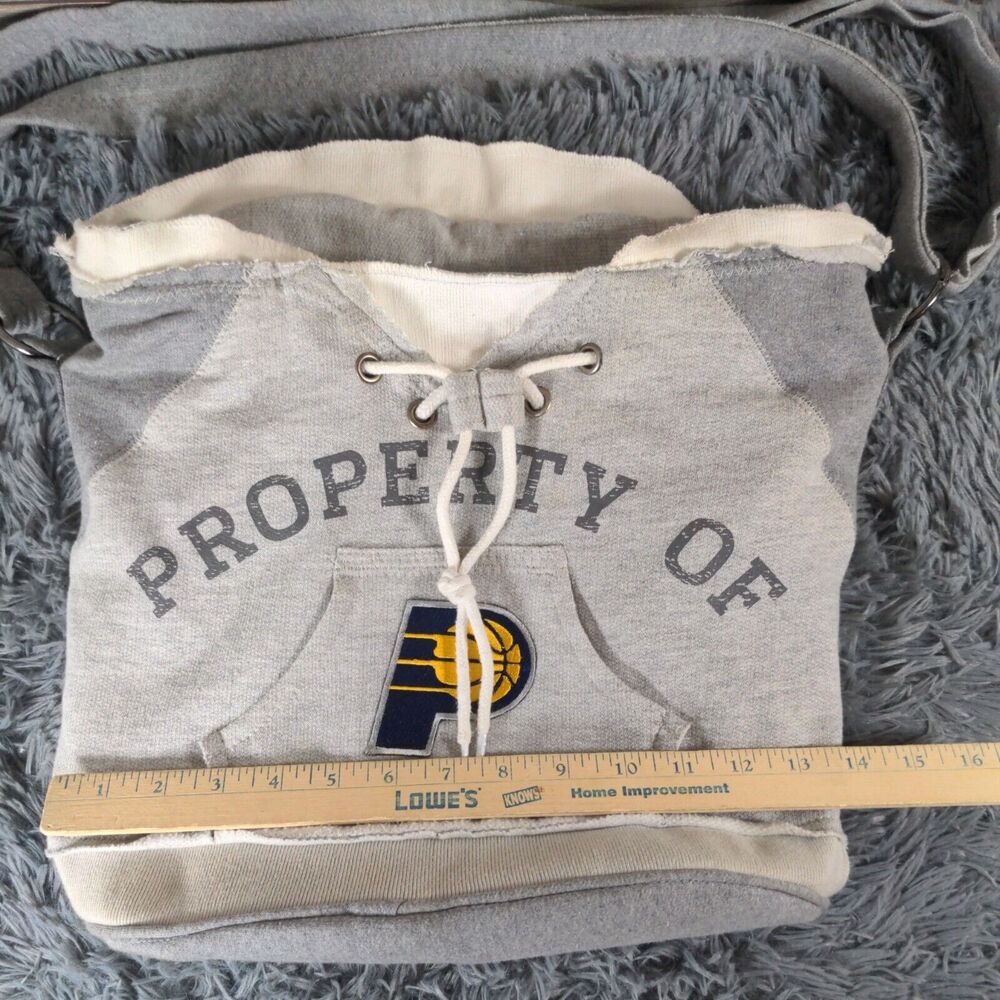 Indiana Pacers NBA Pro-FAN-ity By‎ Little Earth Sweatshirt Satchel Handbag Purse